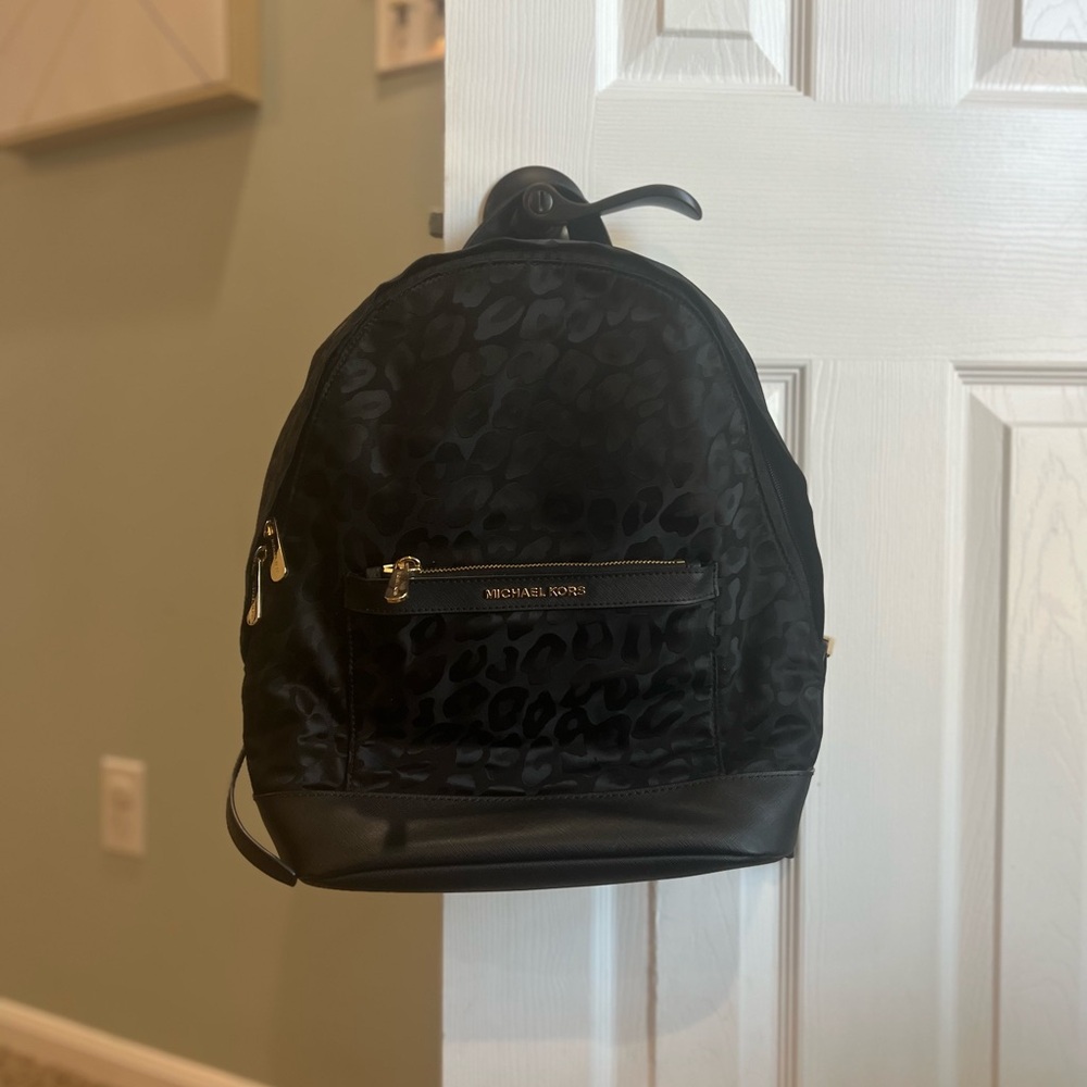 Michael Kors Black Backpack